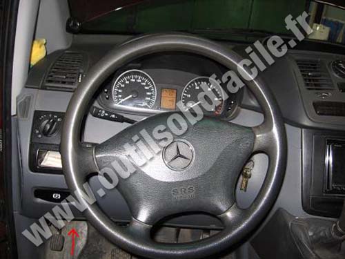 Mercedes Vito tableau de bord