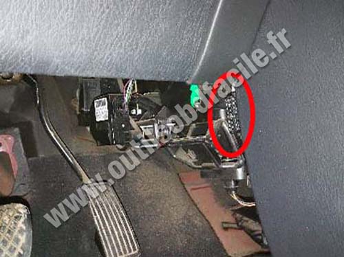 MG ZS - Prise OBD