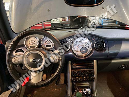 Mini Cooper - Tableau de bord
