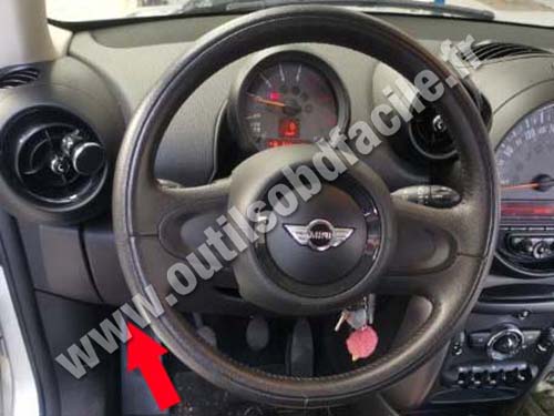 Mini Paceman - Tableau de bord
