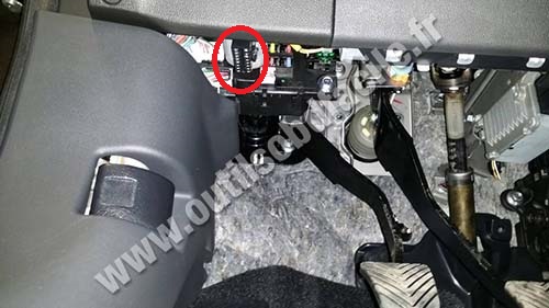 Mitsubishi ASX pédale d