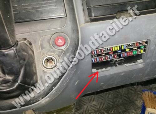Mitsubishi Canter boite à fusibles