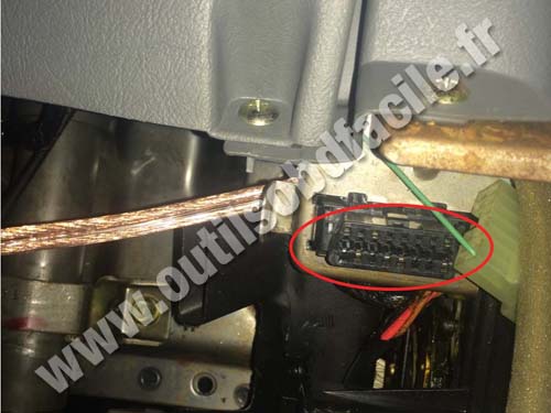 Mitsubishi Galant - Prise OBD2