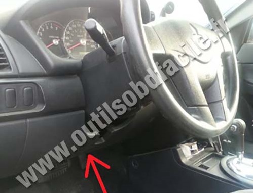 Mitsubishi Galant tableau de bord