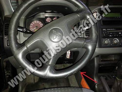 Mitsubishi Pajero tableau de bord