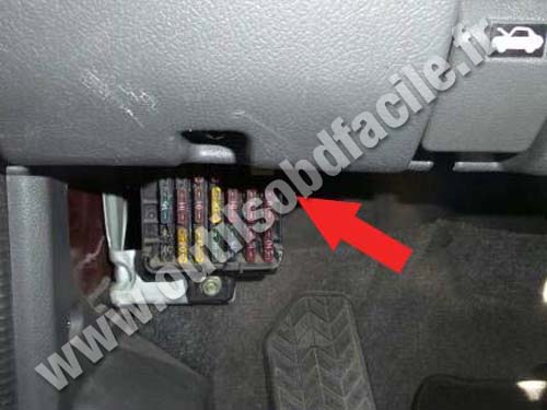Mitsubishi Space Wagon - Compartiment fusibles