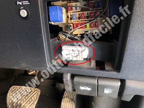 Nissan Dualis - Prise OBD
