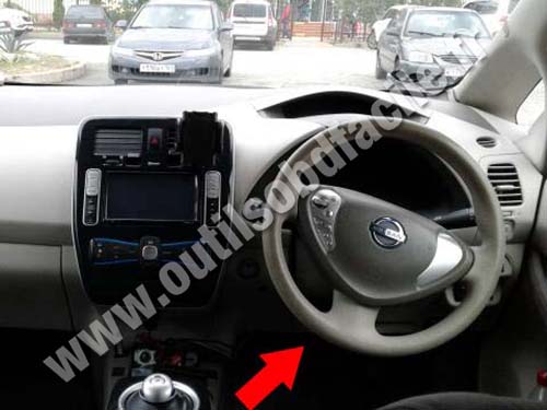 Nissan Leaf - Tableau de bord