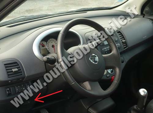 Nissan March / Micra tableau de bord