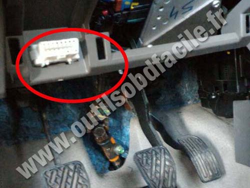 Nissan Micra Connecteur OBD