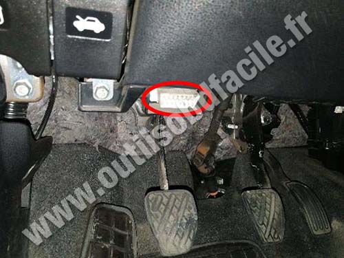 Nissan Note - Prise OBD