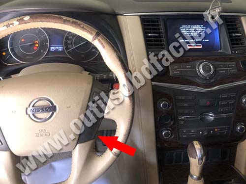 Nissan Patrol - Tableau de bord
