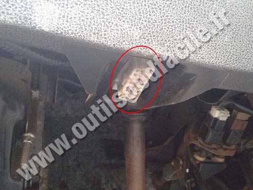 Nissan Rogue - Prise OBD