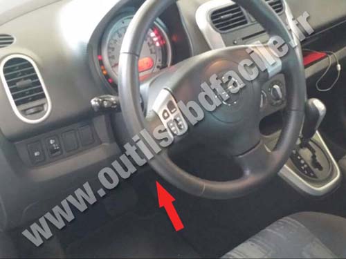 Opel Agila B Tableau de bord