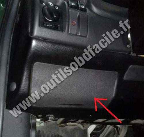 Opel Astra boite à fusibles