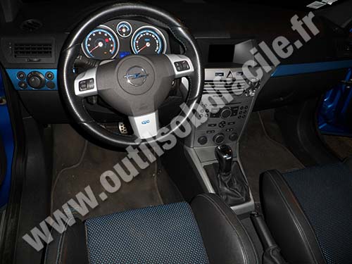 Opel Astra tableau de bord