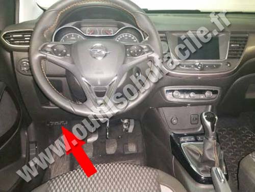 Opel Crossland X - Tableau de bord