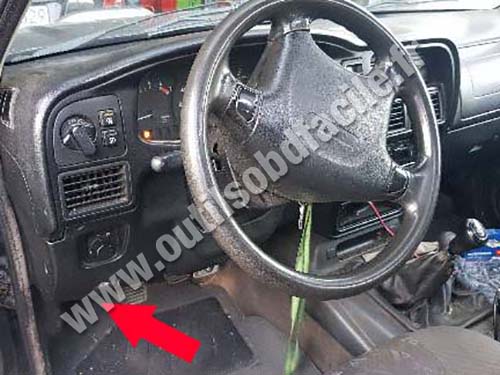 Opel Frontera A - Tableau de bord