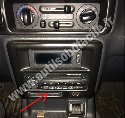 Opel Frontera tableau de bord