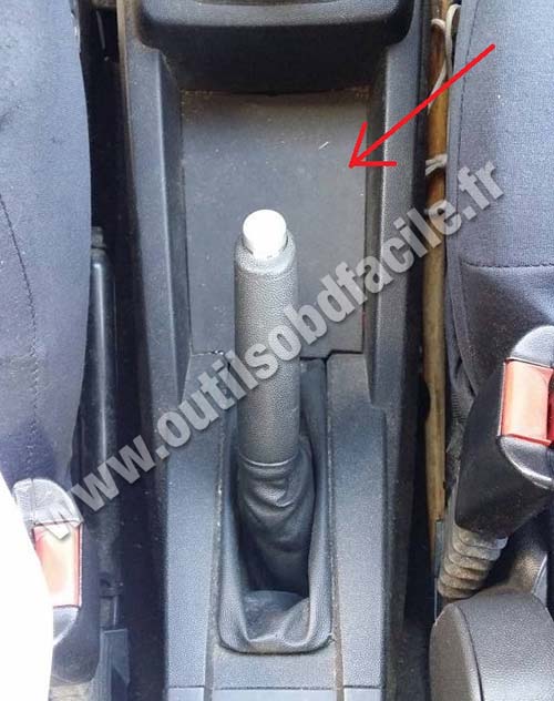 Opel Meriva frein à main