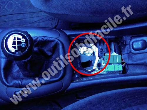 Opel Vectra B Connecteur OBD