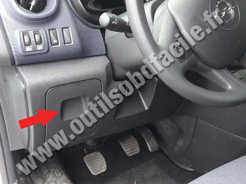 Opel Vivaro - Tableau de bord