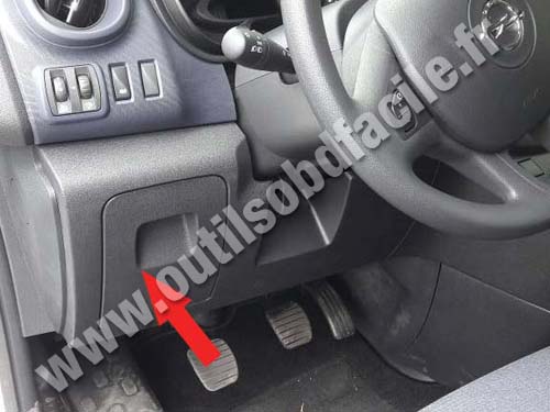 Opel Vivaro - Tableau de bord