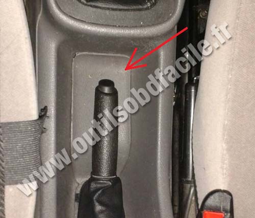 Opel Zafira frein à main
