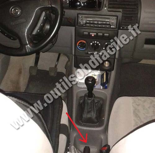 Opel Zafira tableau de bord