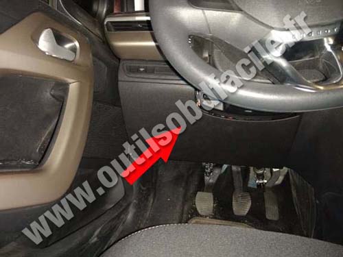 Peugeot 2008 - Cache platisque