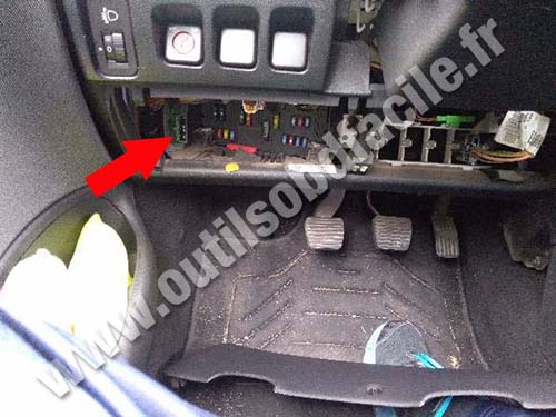 Peugeot 206+ - Cache plastique