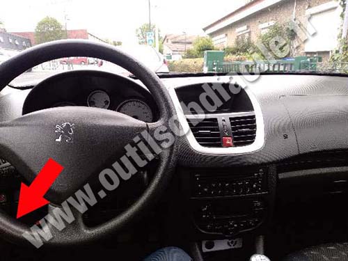 Peugeot 206+ - Tableau de bord
