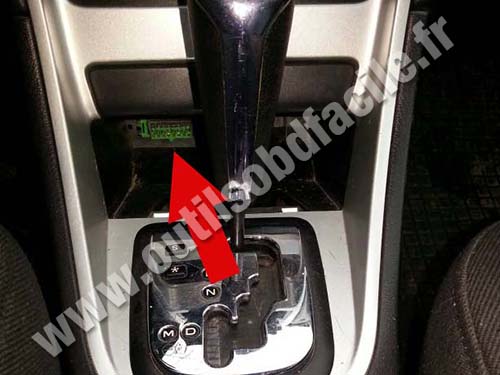 Peugeot 307 Boite Automatique levier de selection