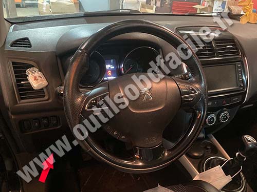 Peugeot 4008 - Tableau de bord