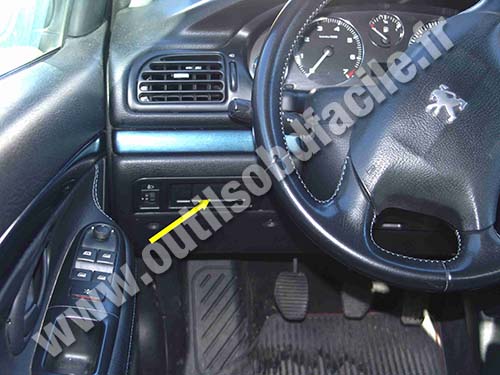 Peugeot 406 tableau de bord