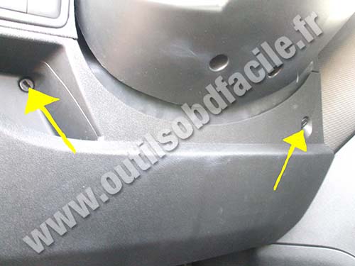 Peugeot Bipper boite à fusibles