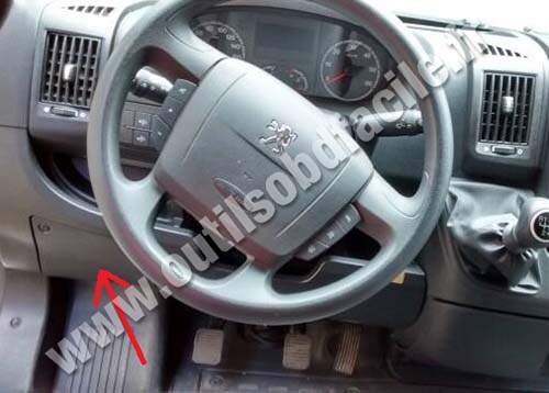 Peugeot Boxer tableau de bord