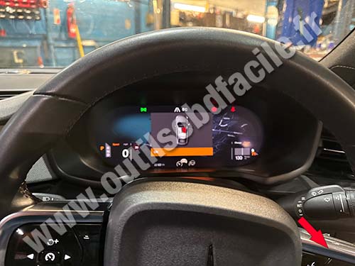 Polestar 2 RHD - Tableau de bord conducteur