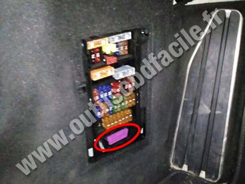 Porsche 911 Type 991 - Prise OBD