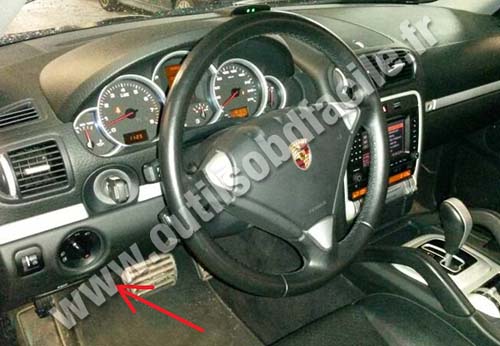 Porsche Cayenne - Tableau de bord