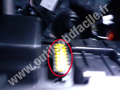 Renault 5 - Prise OBD