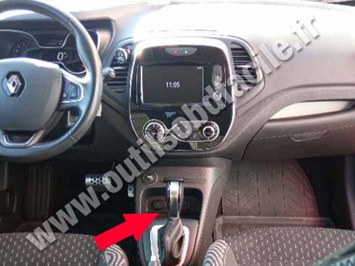 Renault Captur - Tableau de bord