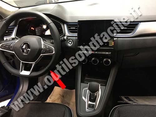 Renault Captur - Tableau de bord