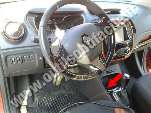 Renault Captur - Tableau de bord