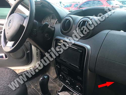 Renault Duster - Tableau de bord