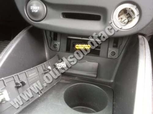 Renault Fluence prise OBD2