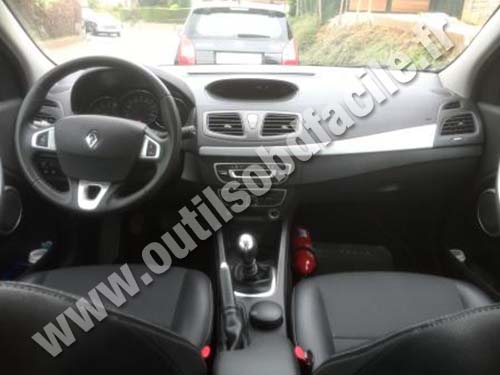Renault Fluence tableau de bord