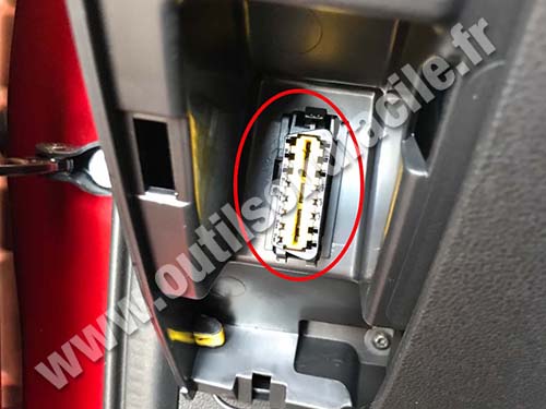 Renault Kadjar - Connecteur OBD II