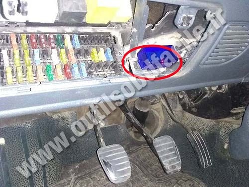 Renault Kangoo - Prise OBD