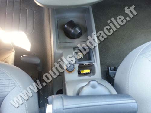 Renault Kangoo II connecteur OBD